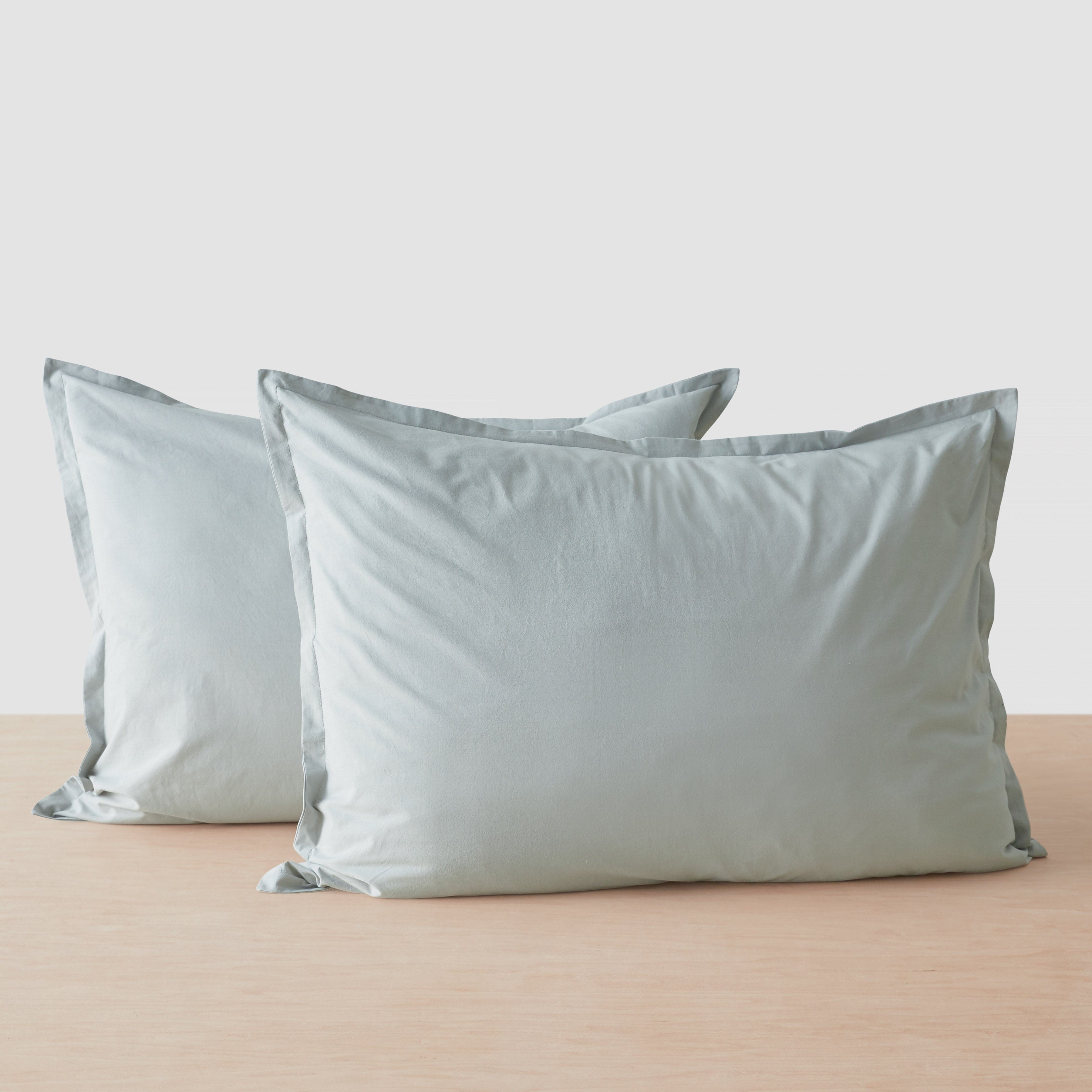 Stonewashed Organic Cotton Percale Duvet Cover