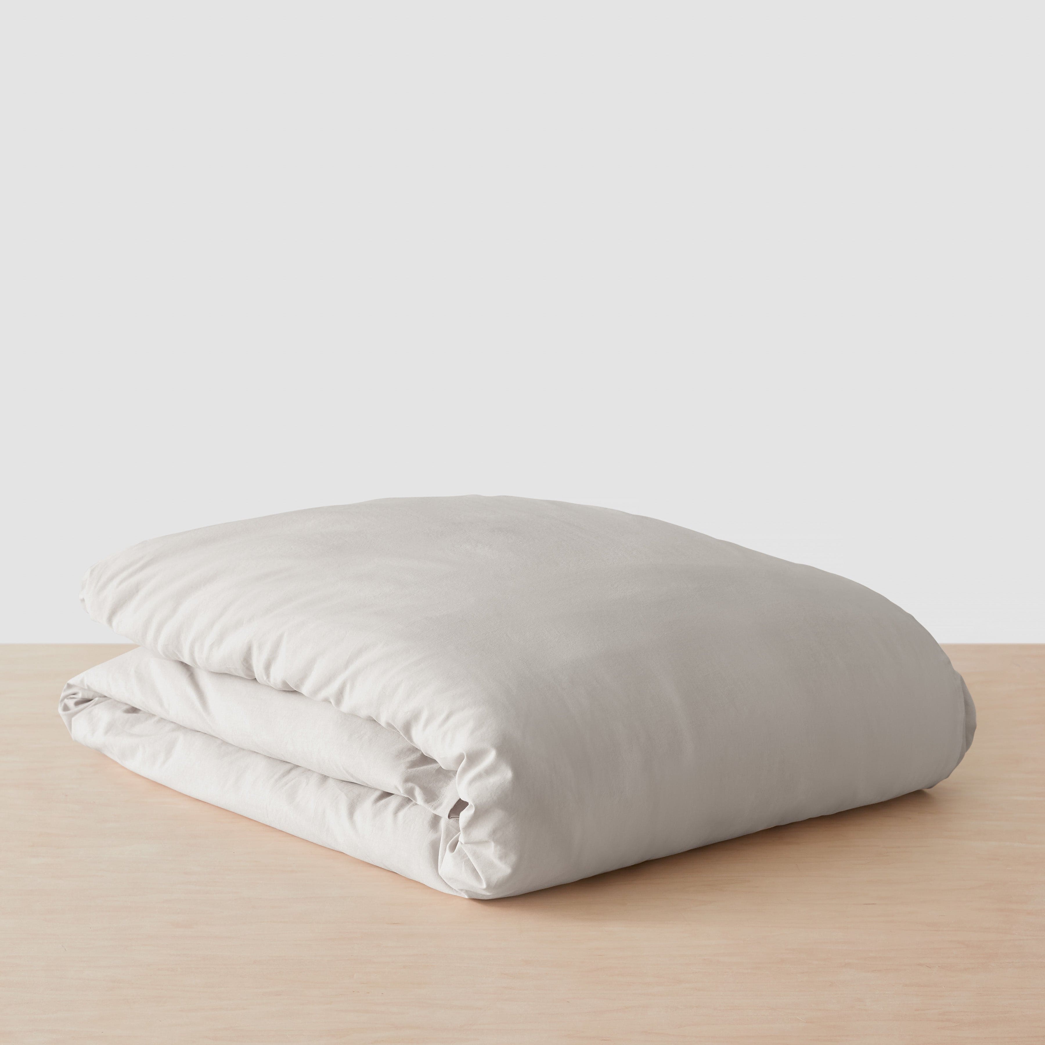 Stonewashed Organic Cotton Percale Duvet Cover
