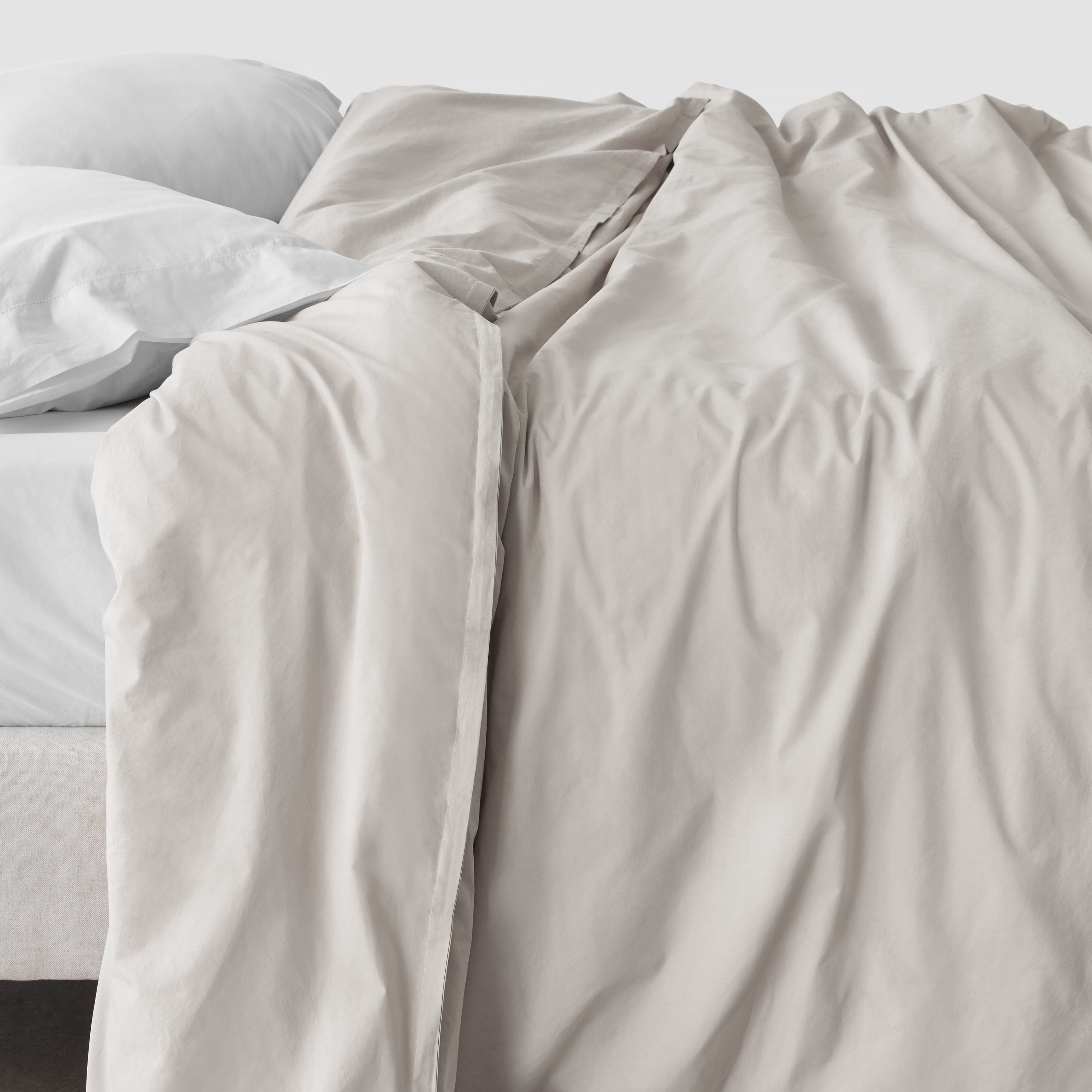 Stonewashed Organic Cotton Percale Duvet Cover