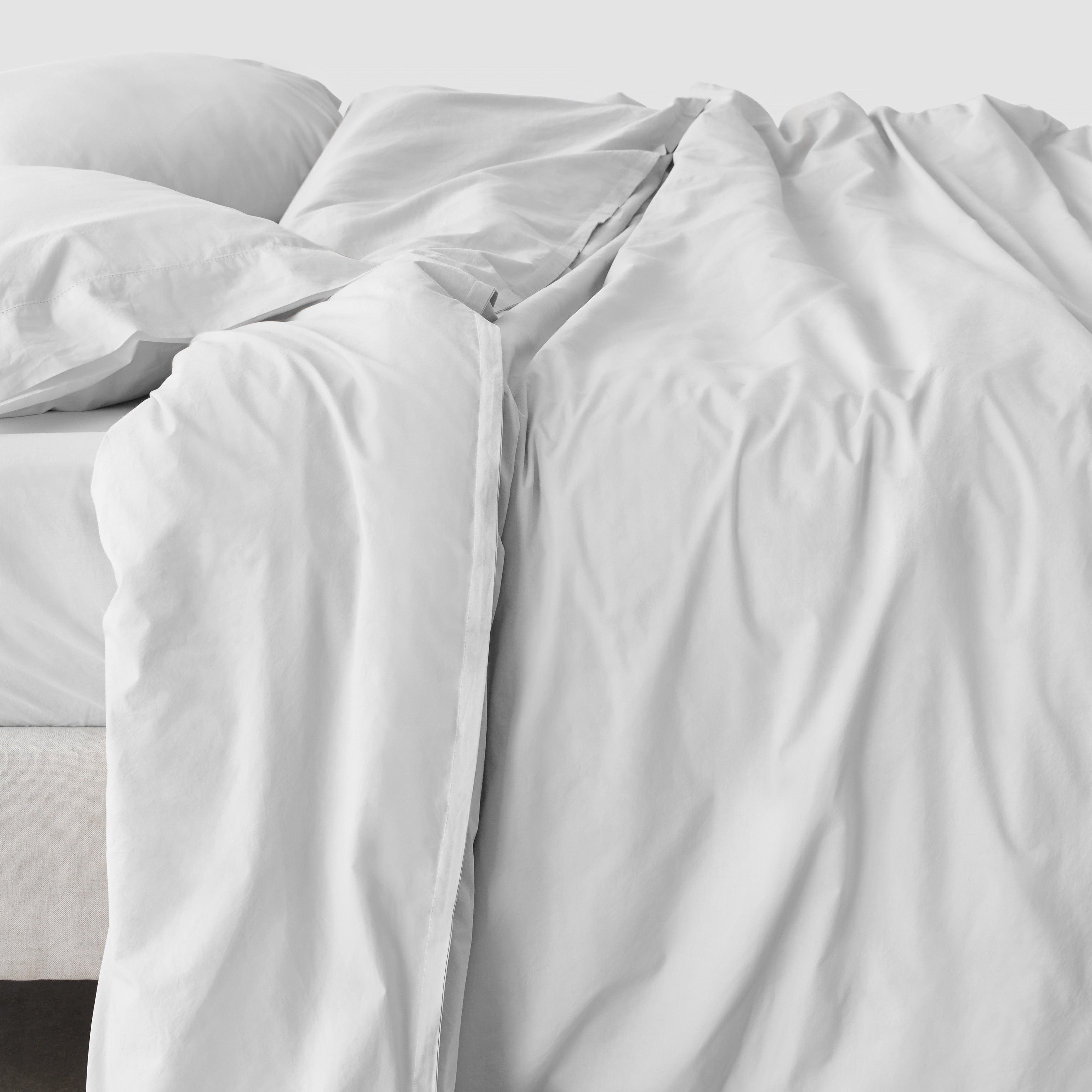Stonewashed Organic Cotton Percale Duvet Cover