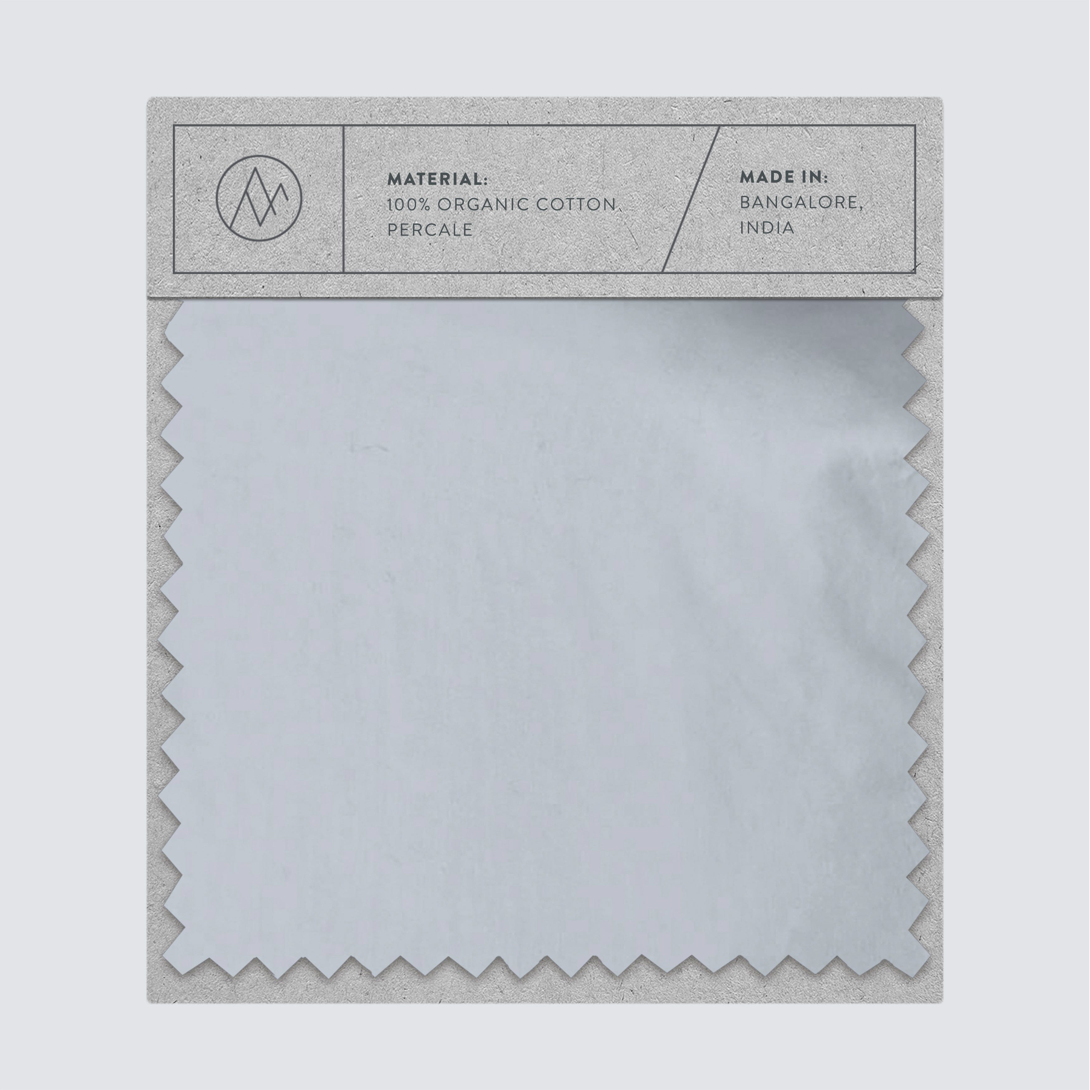 Stonewashed Organic Cotton Percale Swatches