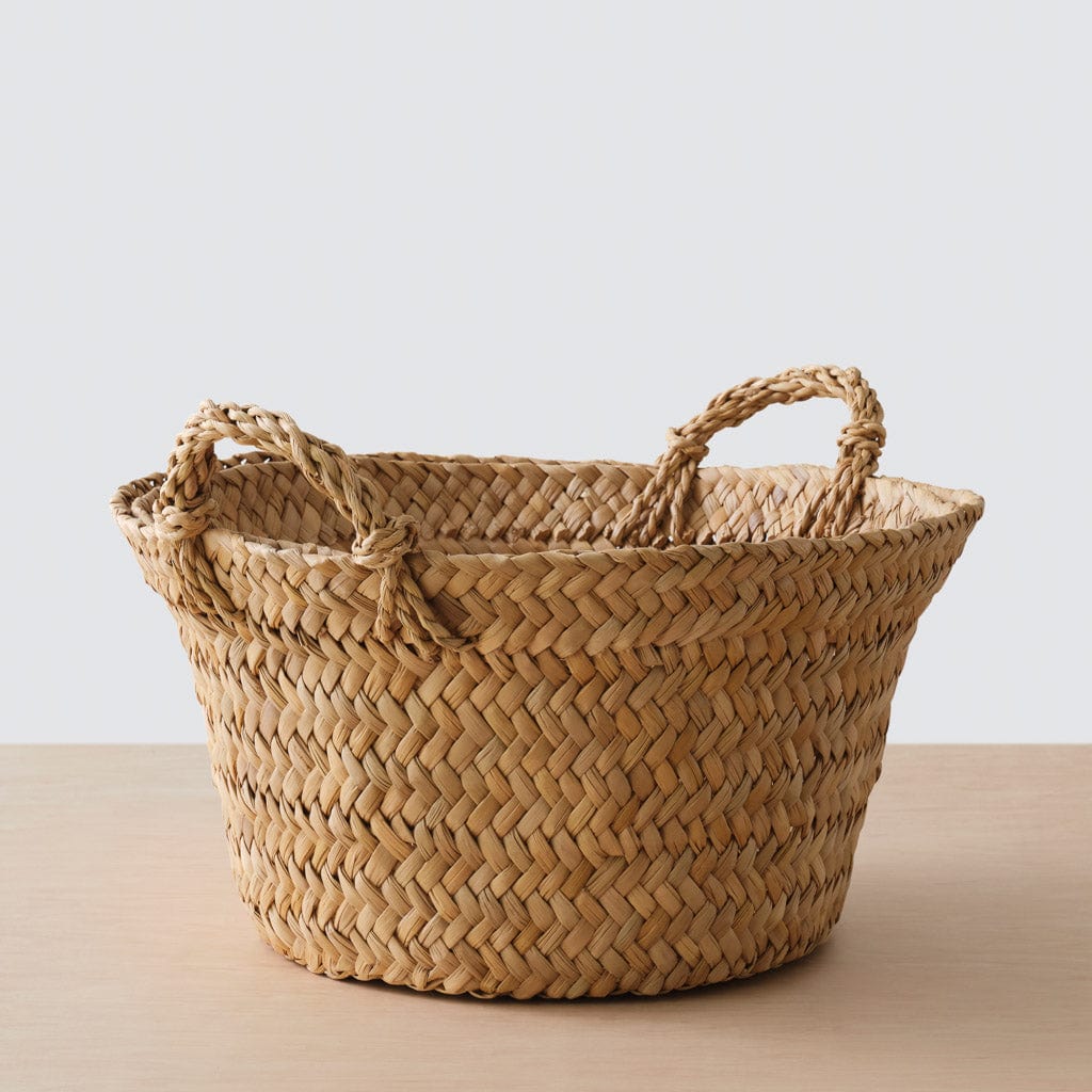 Totora Floor Basket