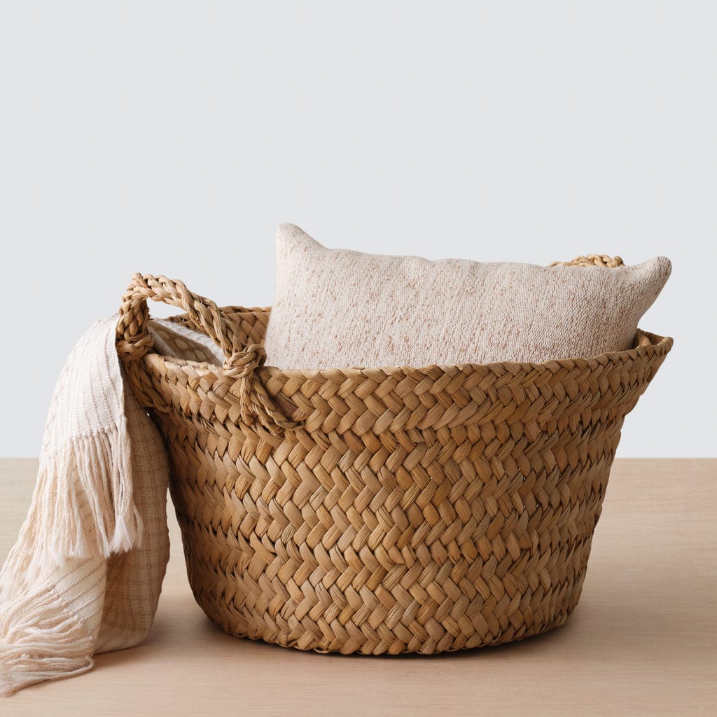 Totora Floor Basket